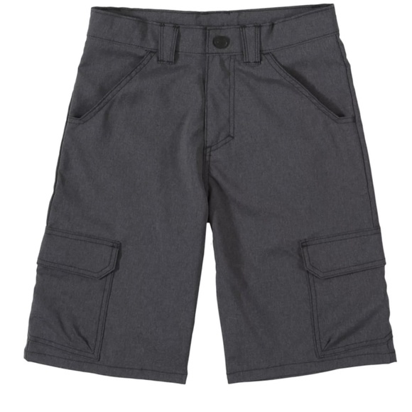 Boys Wrangler Outdoor Cargo Dark Charcoal shorts - Picture 3 of 4